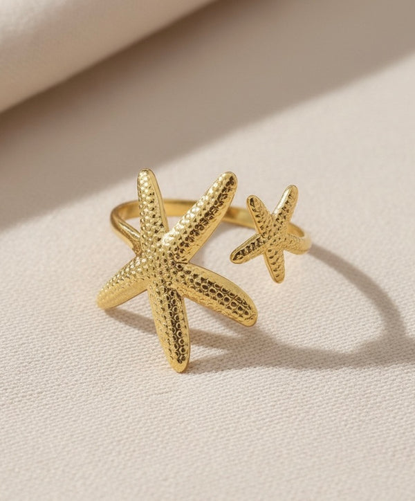 18k Gold Plated Starshore Ring