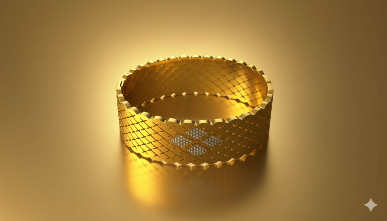 Woven Lux Bangle